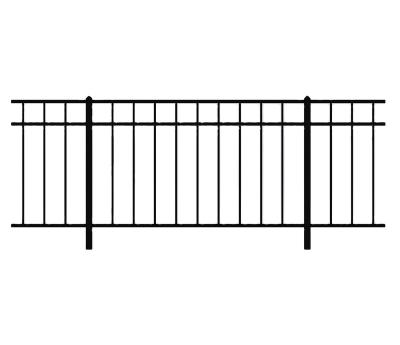 China Building Materials taiwan products metal picket ornamental fence for sale