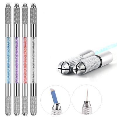 China Handmatige Crystal Acryl Tattoo Pen Microblading Permanent Makeup for sale