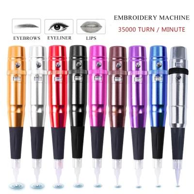 China Newest Permanent Makeup Pen Machine Eyebrow Make Permanent Tattoo Up Tattoo Machine Eyebrow Lip Tattoo Machine for sale