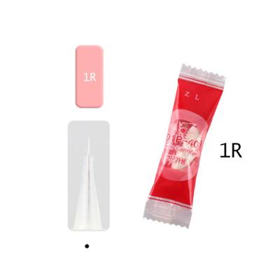 China Charmant 2 Cartridges Microblading Permanent Disposable Eyebrow Lip Permanent Makeup Screw Tattoo Needle for sale