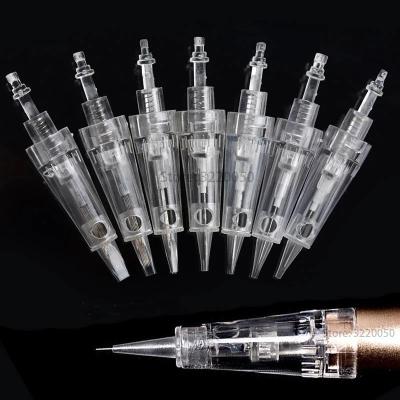 China PMU Permanent Disposable Machine Needle Microblading Microblading Needle Easy Click Agulhas Click Eyebrow Tattoo Cartridge Needles for sale