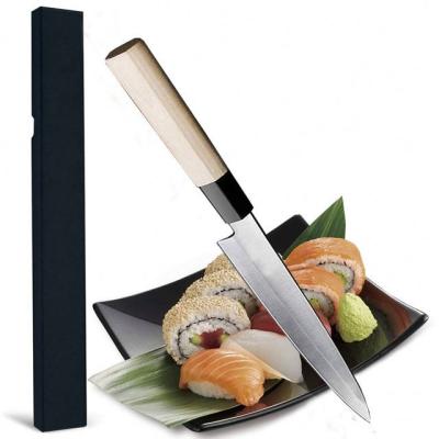 China Japanese Stocked 8.5 Inch 210MM Professional Japanese Chef's Knife Stainless Steel Fish Knife Sushi Sashimi Sashimi for sale