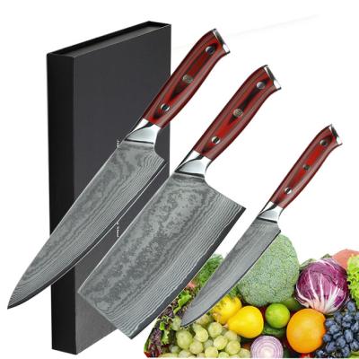 China Stocked High Quality Private Label Style Hand Forged Kitchen Knife Knives for sale