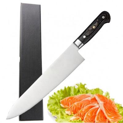 China Hot sale stocked in Japan Kasumi 270mm/11inch Japanese sashimi chef knife meat knife hotel knife for sale