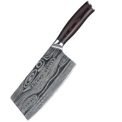 China High Quality Professional 6.5 Inch High Carbon Stocked Stainless Steel With Damascus Pattern for sale