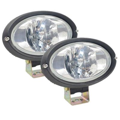 China 2 X Work Light Oval 24V Working Lamp + Plug Tractor Truck off Road ATV 165*100mm for sale