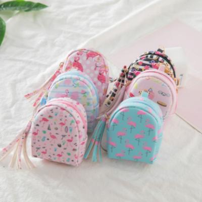 China Wholesale Quality Coin Pouch Novelty Purse Bag Cute Flamingos Invent Purses for sale