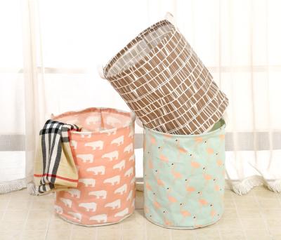 China Viable Wholesale Cotton Clothes Foldable Storage Box Toy Organizer Box for sale