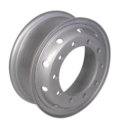 China Hot Selling Tubeless Tubel Wheels 6.5-20 Inch Chrome Steel Wheels Rims For Transport Vehicle Tire 8.25-20 Low Price (Which App: 8615503911273) for sale