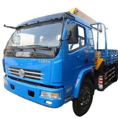 China TRUCK CRANE brand new Dongfeng 6x4 truck crane mounted telescoping hydraulic crane with 12 ton truck crane for sale