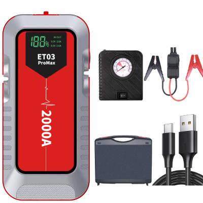 China Factory Price Car Battery Jump Starter Kits Portable Car Jump Starter Car Battery Boosts Pack 16800mah 12v Cordless Car Jump Starter for sale