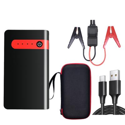 China 12800mah Car Battery Starter Function Portable Car Jump Starter Multi Battery Charger Emergency Multi Tool with Flashlight for sale