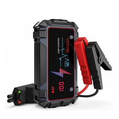 China Car Battery Starter Jump Starter Power Bank 12V 12800mAh Buster Jumper Start Portable Battery Car Jump Starter Power with Flashlight for sale