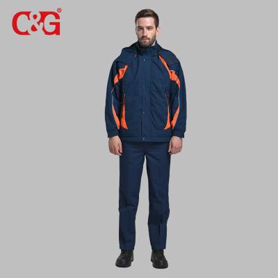 China jacket & Pants Category III PPE Protective Suit Safety Jacket Cat 2 Arc Suit Electrician Overalls for sale