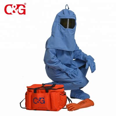 China 33cal Industry Anti-Static Arc Flash Proof Clothing for sale