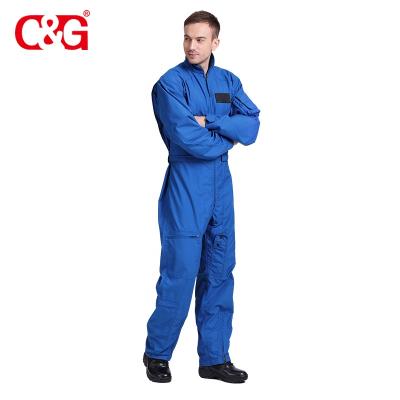 China Nomex AF Flight Suit Anti Static Custom Military Blue for sale