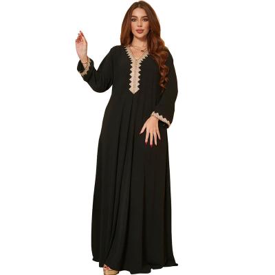 China Durable direct sale kaftan dresses abaya muslim women dress islamic clothing factory for sale