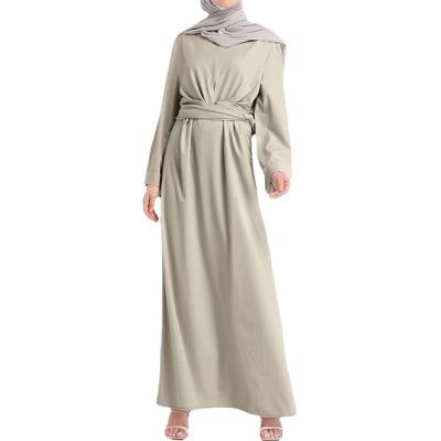 China Wholesale Muslim Clothing Wholesale Muslim Dress Anti-wrinkle Plain Color Vietnam Clothing Abaya Islamic Clothing for sale