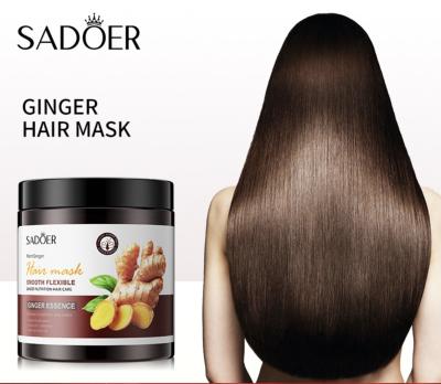 China Color-protecting OEM ODM Private Label Cruelty Free Ginger Essence Repairing Hair Care Hair Brightening Nourishing Mask for sale