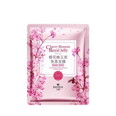 China Cruelty Free OEM ODM Hair-Repair Regenerating Glow Cherry Blossom Royal Jelly Soft Fluffy Hair Mask for sale