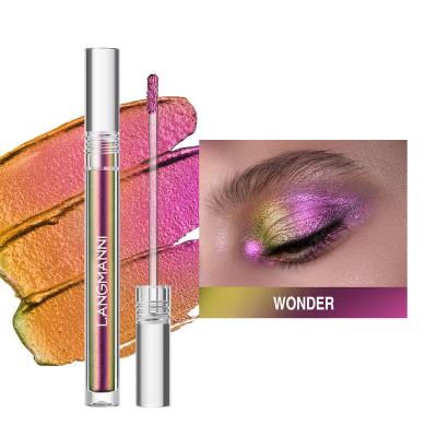 China OEM ODM OBM Comfortable Durable Multichrome Waterproof Soft Coloring Liquid Eyeshadow for sale