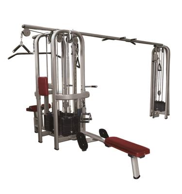 China Commercial Use Multi Station Strength Training Equipment Multi-Jungle 5 Station Machine for sale