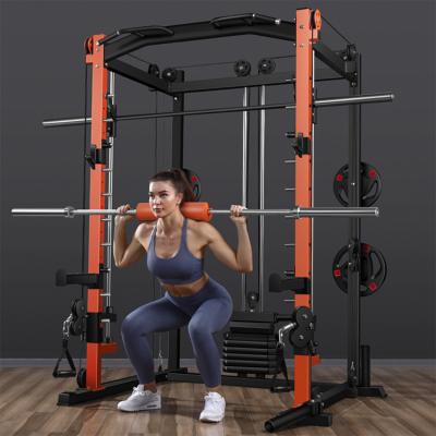 China Multi Functional High Quality Multi Cage Full Body Training Smith Machine Home Gym Power Squat Stand for sale