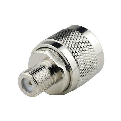 China New Brass N Female To Female N Female Connector RF Coaxial Connector For Antenna Router Booster Systems for sale