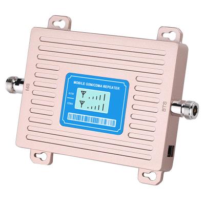 China Indoor Home Office 800Mhz Repeater Cell Phone GSM Signal Booster For 2G 3G 4G Lte Transponder Release Signal 145x110x20mm for sale