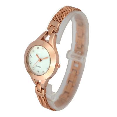 China Non-specific 2021 Hot Selling Best Custom Watch Power Women Watch Rose Gold Slim Stone Quartz Watch For Women for sale