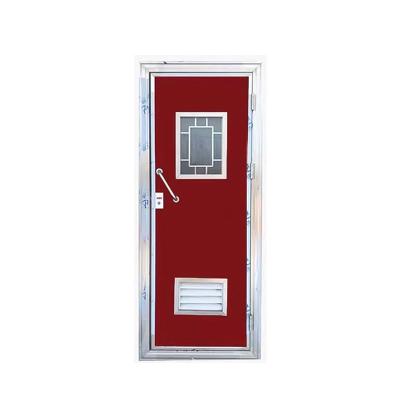 China Fanqi Waterproof 2023 America Style Doors New Design Stainless Steel Paint Swing Door Compound Toilet Moisture Proof Doors for sale