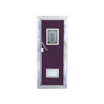 China Hot Selling Waterproof Style Water Resistant Public Toilet Door Bathroom Toilet Single Door With Ventilation Canopies for sale