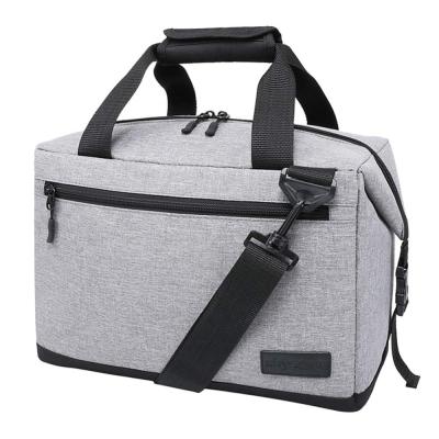 China Waterproof Supplier Best Stylish Recycle Character Office Gym Foods Thermo Harden Sling Tote Cooler Bag Bento Box Picnic Lunch Carrying for sale