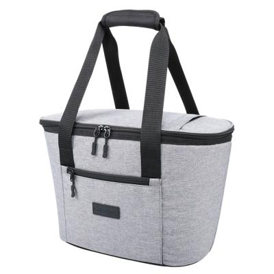 China Custom 20 Waterproof Boxes Supplier Eco Friendly Soft Insulated Blanket Thermal Unisex Picnic Lunch Beach Women Carry Cooler Tote Bags for sale