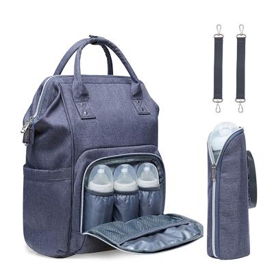 China Backpack 2 PCs Multifunctional Bag Tote Backpack Travel Men Baby Diaper Bag Men Factory Mom Running Mom Designer for sale