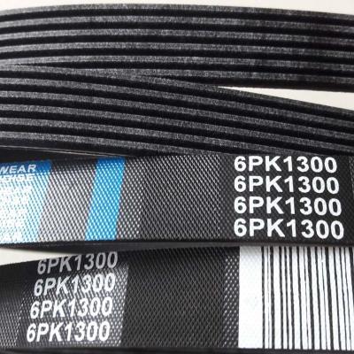 China Durability 6PK1270 1270PK6 6K1270 6K500 1270K6 500K6 6PKX1270 6PVK1270 POLY RIB V BELT for sale