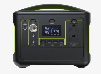 Chine Générateur de batterie au lithium-ion solaire portable Lifepo4 de 500 W pour camping en plein air à vendre