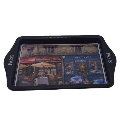 Chine ODM Tin Serving Tray rectangulaire CMYK Tin Containers personnalisé par impression d'OEM à vendre