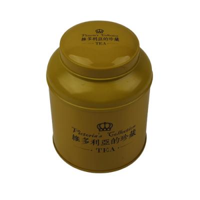 China La obra clásica del ISO hoja intercambiable té Tin Metal Tea Canister 90*120m m en venta