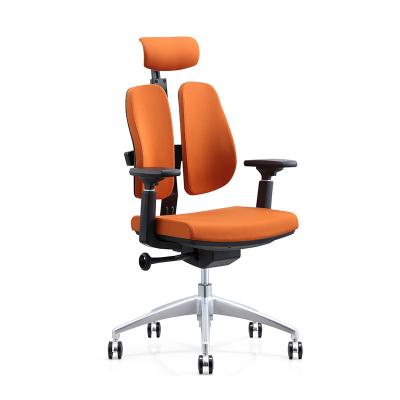 China Modern Adjustable Comfortable Fabric (Height) Ergonomic Staff Chairs For Home Office for sale