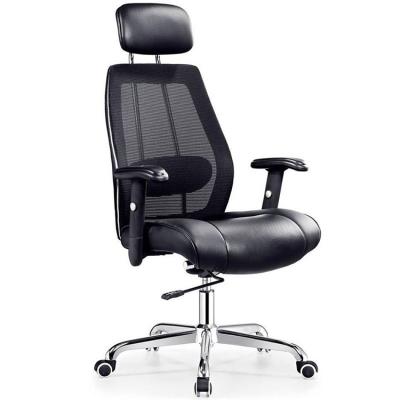 China (Size)2021 Hot Selling High Quality Black Adjustable Frame Office Furniture Executive Office Chairs With Headrest for sale