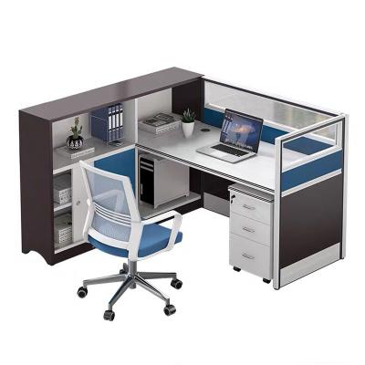 China Customized Cooling Staff Workstation 4 Person Office Workstation Table Staff Desk for sale