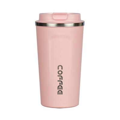 China Best Selling Eco Travel Coffee Mug Sustainable Logo Coffee Cup Stainless Steel Custom Travel Mug 500Ml for sale