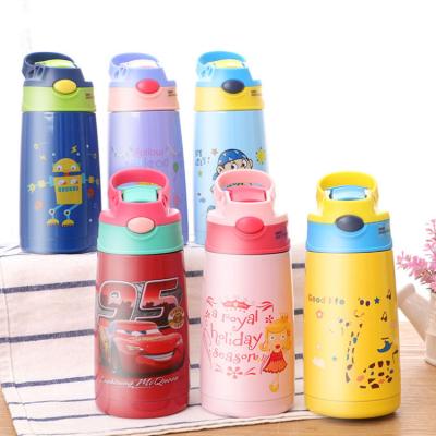 China Sustainable Wholesale Kids Water Bottle School Kids Bottle Water Straw for sale