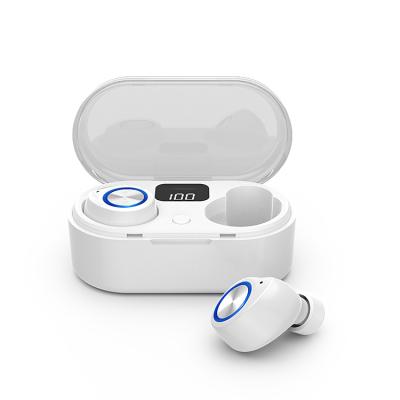 China OEM Mini 5.0 Led TWS Bluetooth headphones wireless earbuds earphone for sale