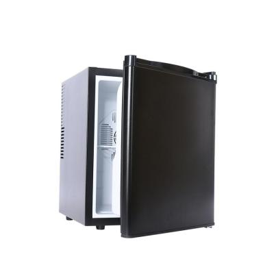 China Wholesale Hotel Home Glass Door Refrigerator Thermoelectric Silent Thermoelectric Mini Fridge Front Door Minibar for sale