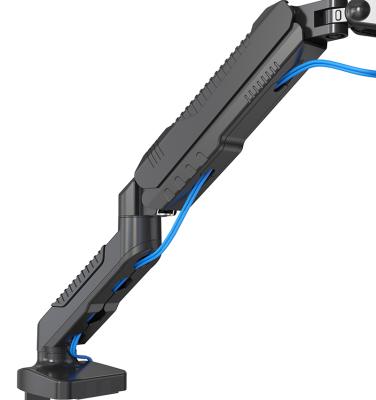 China (Height) Adjustable Quick Setup Stable and Flexible Single Aluminum Monitor Mount Arm for PC for sale