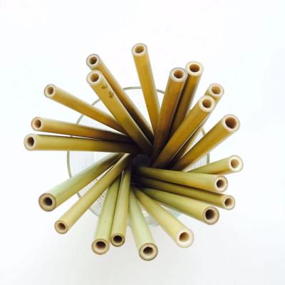 China Viable Reusable Bamboo Drinking Straw for sale