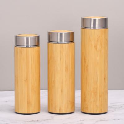 China Sustainable Bamboo Tea Tumbler , Bamboo Mug With Customized Logo for sale