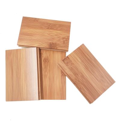 China Modern Size 960x96x15mm Horizontal Natural Solid Normal Bamboo Flooring for sale